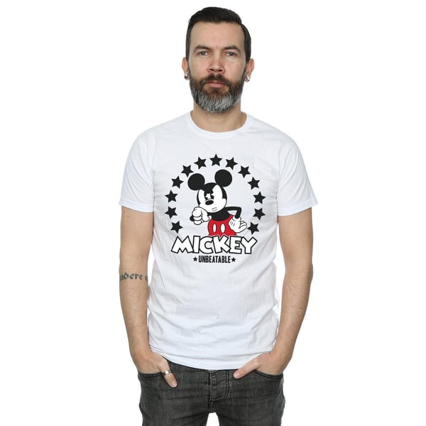 Disney Mens Mickey Mouse Unbeatable T-Shirt