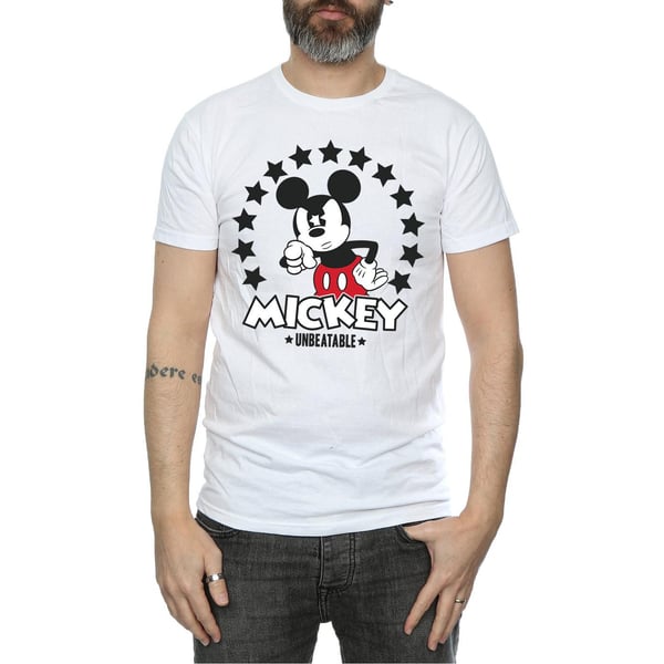 Disney Mens Mickey Mouse Unbeatable T-Shirt