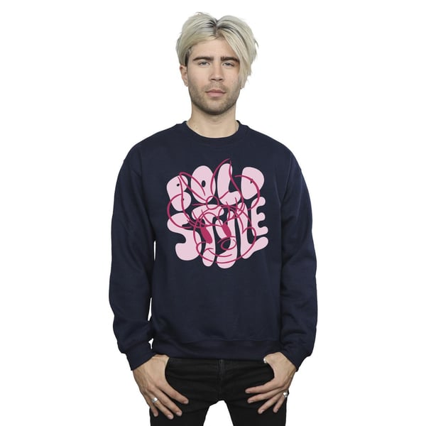 Disney Mens Minnie Mouse Bold Style Sweatshirt