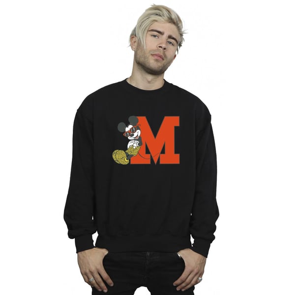 Disney Mens Mickey Mouse Leopard Trousers Sweatshirt