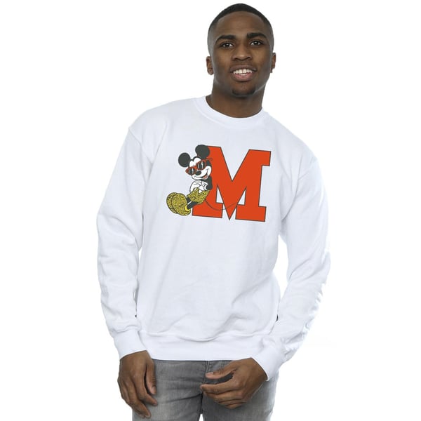 Disney Mens Mickey Mouse Leopard Trousers Sweatshirt