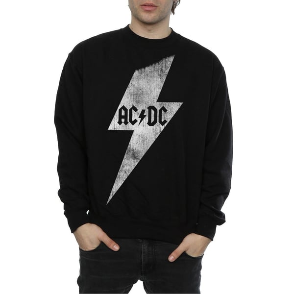 AC/DC Herr Lightning Bolt Bomullströja