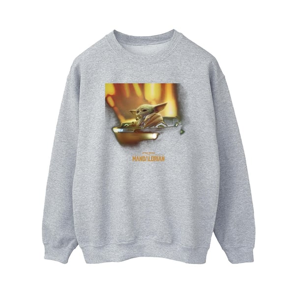 Star Wars Naisten The Mandalorian Grogu -painettu collegepaita