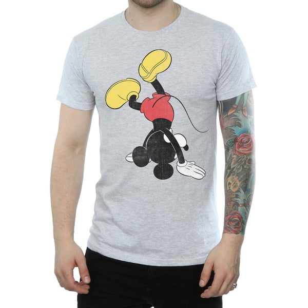 Disney Mens Mickey Mouse Upside Down T-Shirt