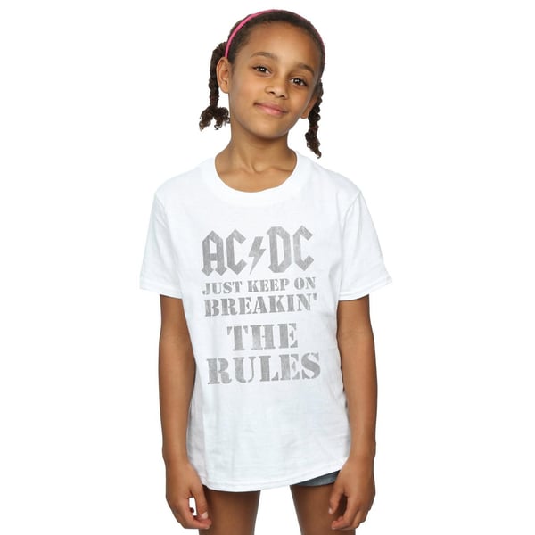 AC/DC Girls Just Keep On Breaking The Rules Cotton T-Shirt
