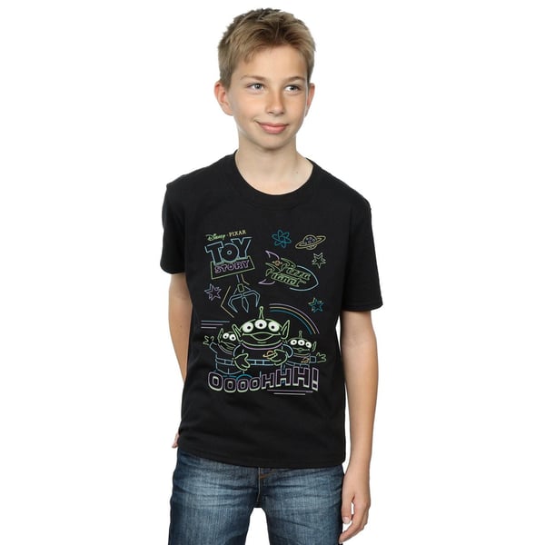 Disney Boys Toy Story Neon Little Green Men T-Shirt