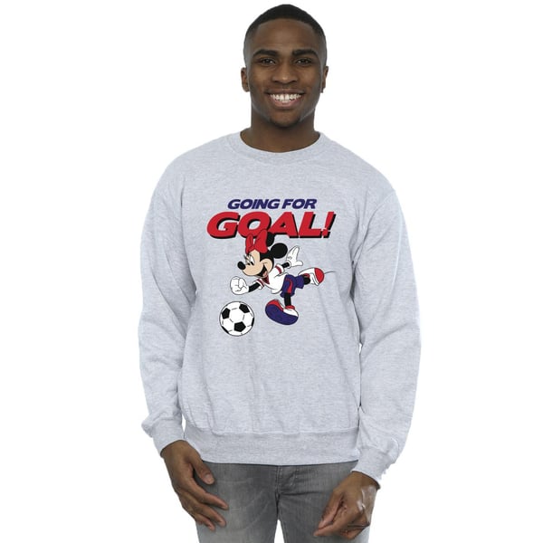 Disney Mens Minnie Mouse Going For Goal Sweatshirt