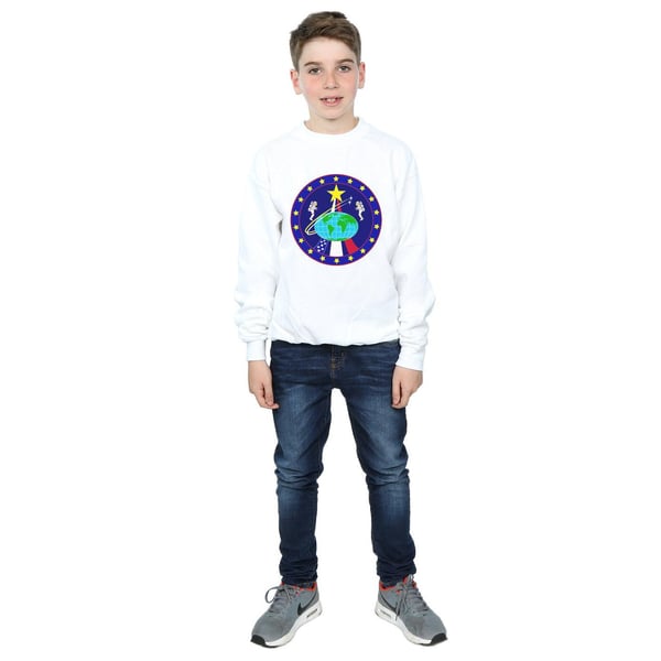 NASA Boys Classic Globe Astronauts Sweatshirt