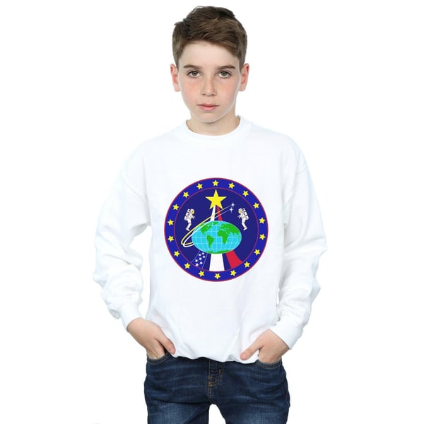 NASA Boys Classic Globe Astronauts Sweatshirt