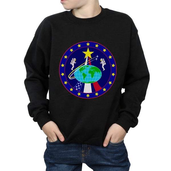 NASA Boys Classic Globe Astronauts Sweatshirt
