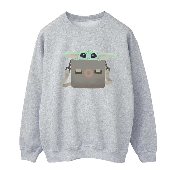 Star Wars Dam/Kvinnor The Mandalorian Grogu Bagage Tröja
