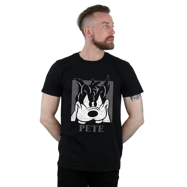 Disney Mens Pete Cropped Head T-Shirt
