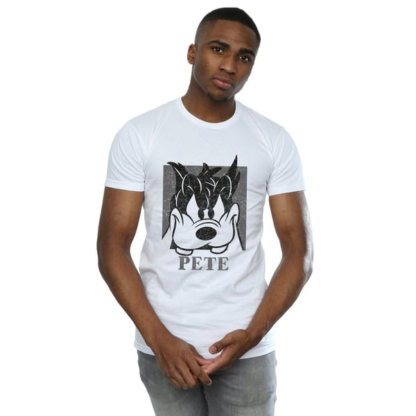 Disney Mens Pete Cropped Head T-Shirt