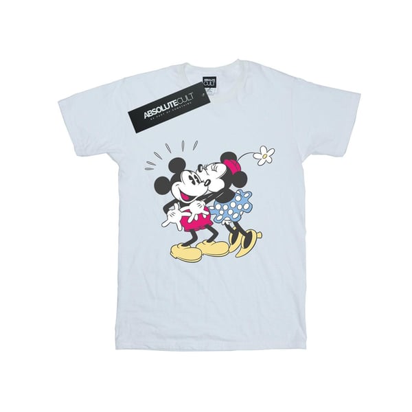 Disney Mens Mickey And Minnie Mouse Kiss T-Shirt