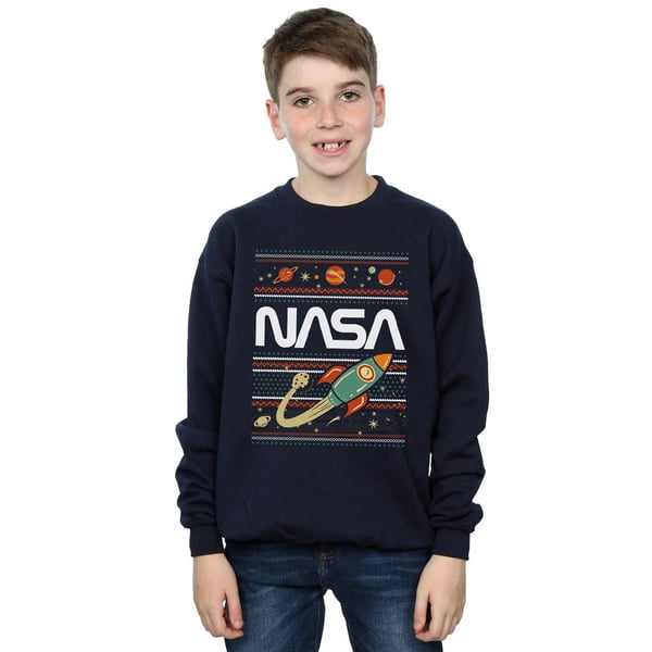NASA Boys Fair Isle Sweatshirt