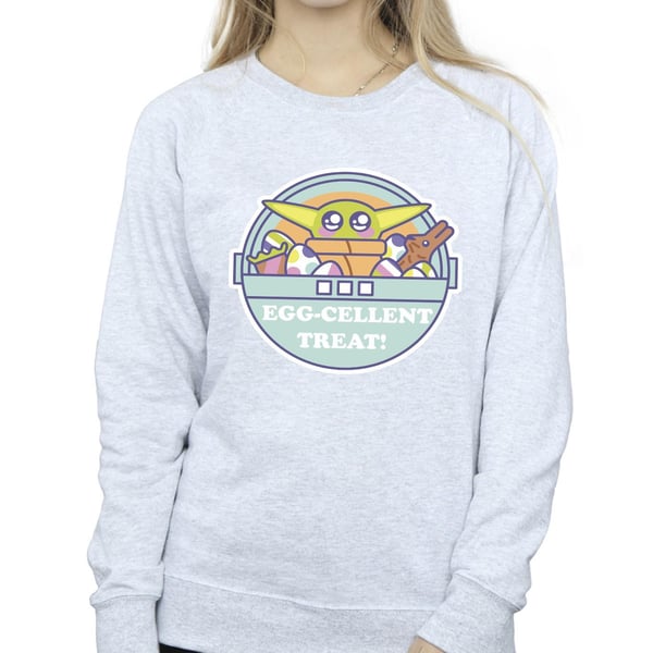 Star Wars Womens/Ladies The Mandalorian Eggcellent Easter Sweatshirt