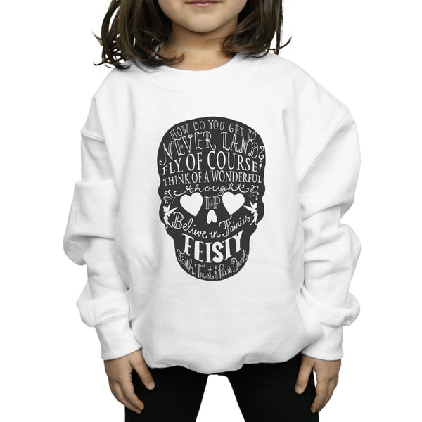Disney Girls Tinker Bell Skull Sweatshirt