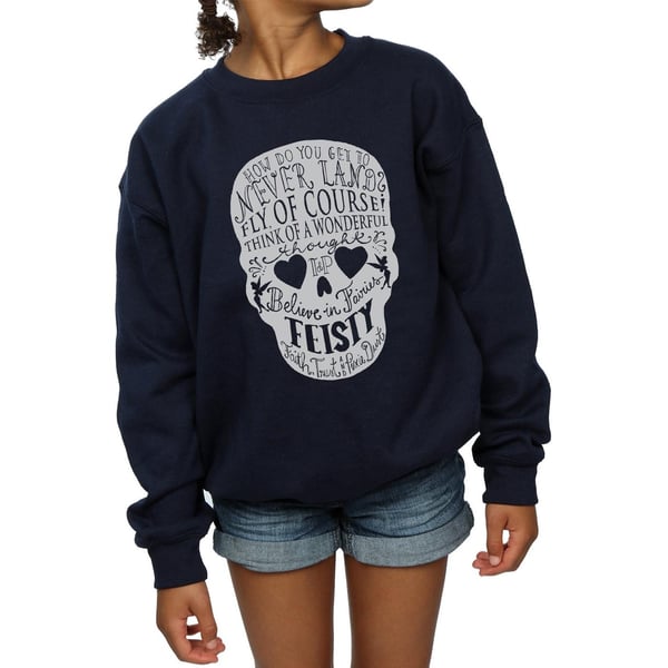 Disney Girls Tinker Bell Skull Sweatshirt