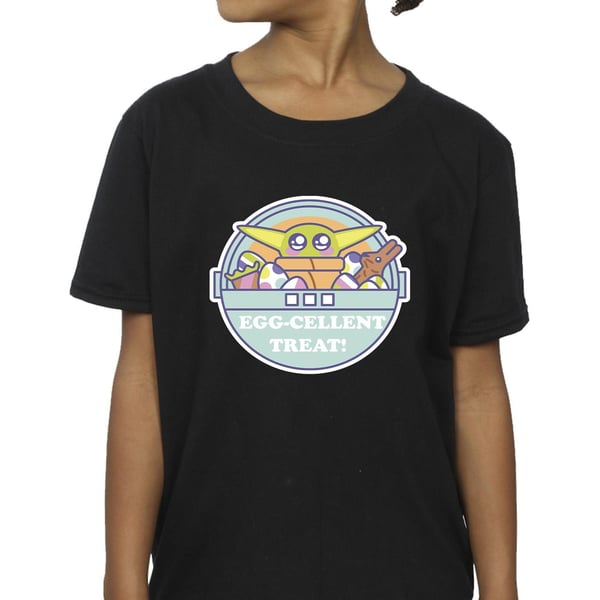 Star Wars Girls The Mandalorian Eggcellent Easter -puuvillainen T-paita