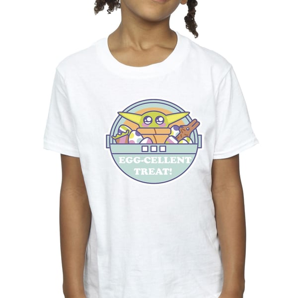 Star Wars Girls The Mandalorian Eggcellent Easter -puuvillainen T-paita