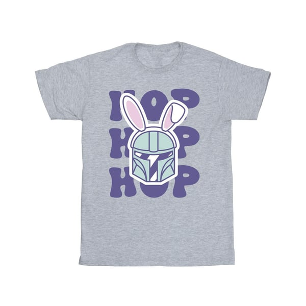 Star Wars Girls The Mandalorian Hyppää pääsiäiseen puuvillainen T-paita