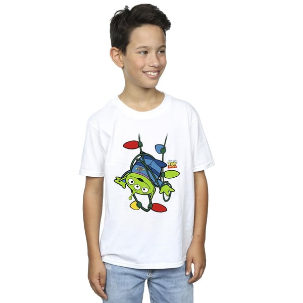 Disney Boys Toy Story Christmas Lights Aliens T-Shirt