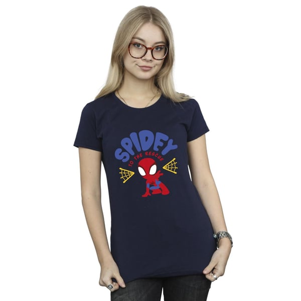 Marvel Womens/Ladies Spidey And His Amazing Friends Rescue Cotton T-Shirt