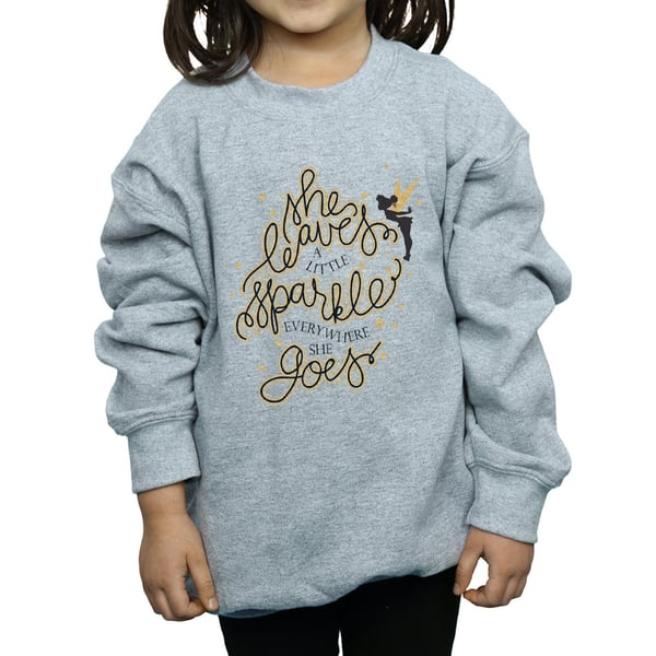 Disney Girls Tinkerbell Stars Sweatshirt