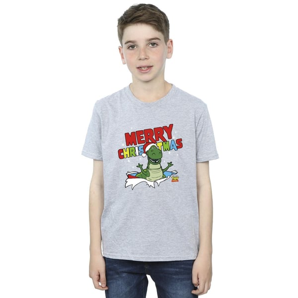Disney Boys Toy Story Rex Christmas Burst T-Shirt