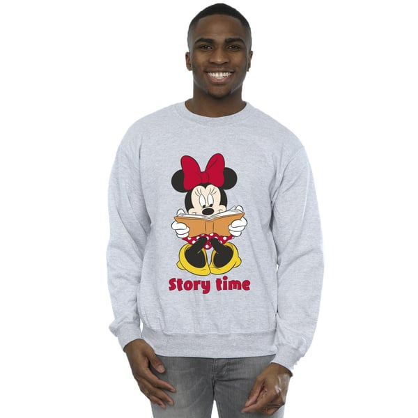 Disney Mens Minnie Mouse Story Time Sweatshirt