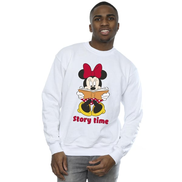 Disney Mens Minnie Mouse Story Time Sweatshirt
