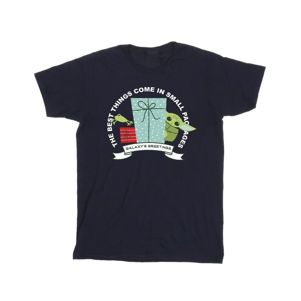 Star Wars Girls The Mandalorian Galaxy´s Greetings Cotton T-Shirt