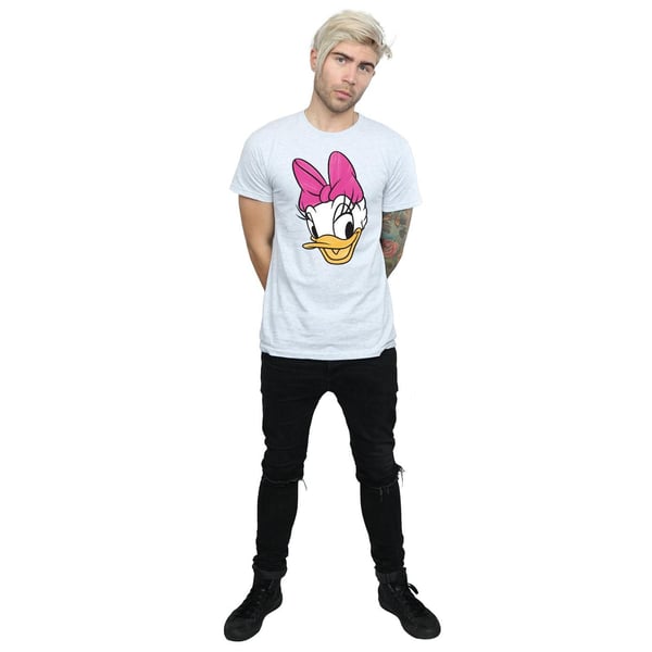 Disney Mens Daisy Duck Head Painted T-Shirt