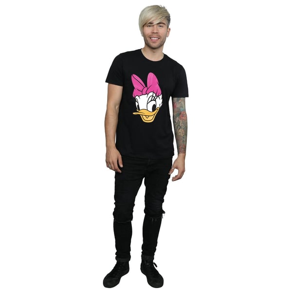 Disney Mens Daisy Duck Head Painted T-Shirt