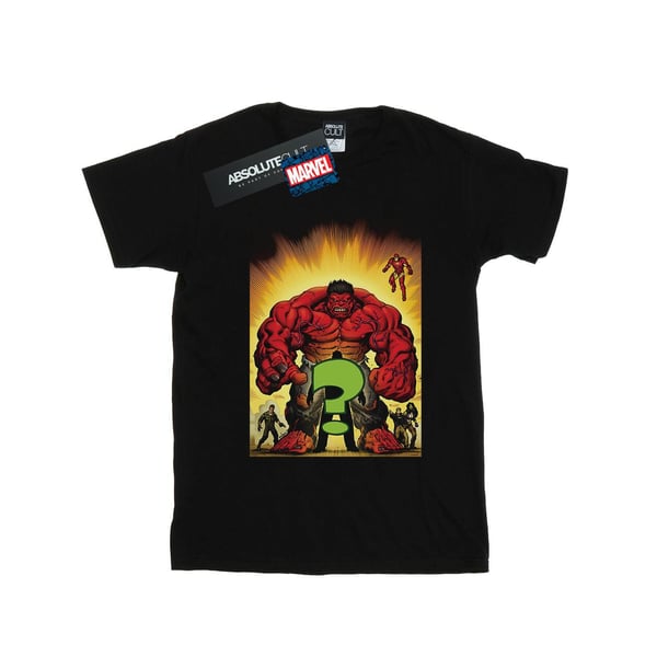 Marvel Womens/Ladies Who Is The Red Hulk Cotton Boyfriend T-Shirt
