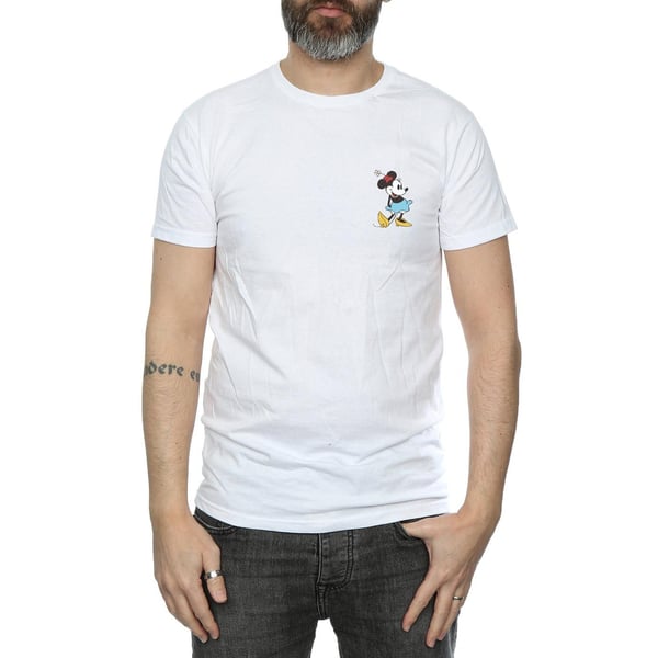 Disney Mens Minnie Mouse Kick Chest T-Shirt