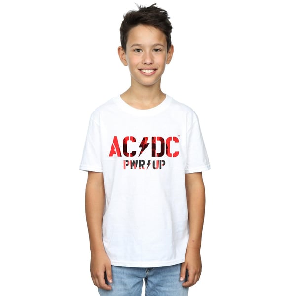 AC/DC Boys PWR UP -valokuvalogo T-paita