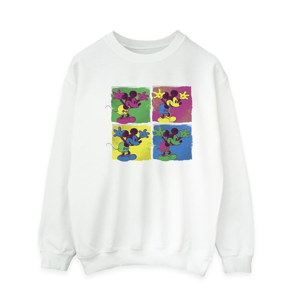 Disney Mens Mickey Mouse Pop Art Sweatshirt