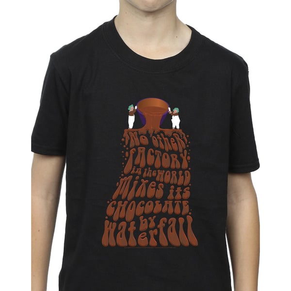 Willy Wonka Boys Chocolate Waterfall T-Shirt