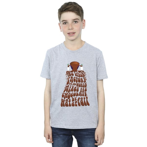 Willy Wonka Boys Chocolate Waterfall T-Shirt