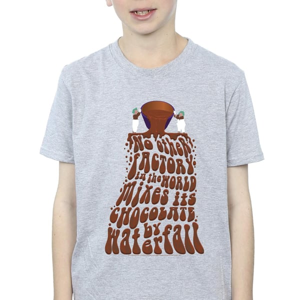 Willy Wonka Boys Chocolate Waterfall T-Shirt