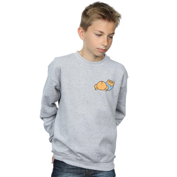 Disney Boys Winnie The Pooh Backside Breast Print Sweatshirt