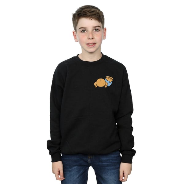 Disney Boys Winnie The Pooh Backside Breast Print Sweatshirt