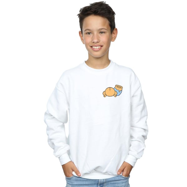 Disney Boys Winnie The Pooh Backside Breast Print Sweatshirt