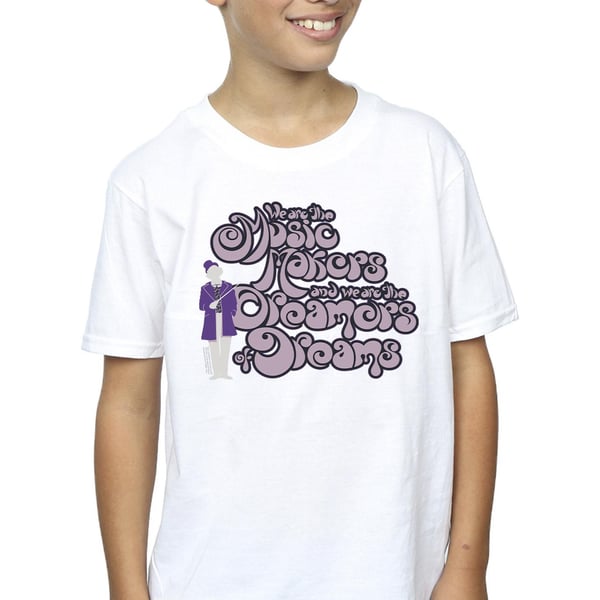 Willy Wonka Boys Dreamers -tekstipaita