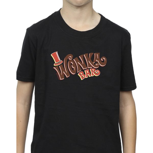 Willy Wonka Boys Bar Logo T-Shirt