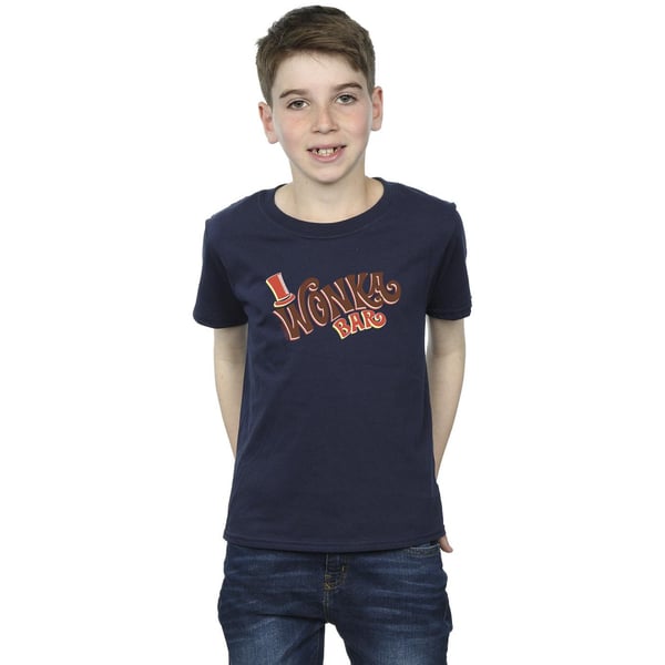 Willy Wonka Boys Bar Logo T-Shirt