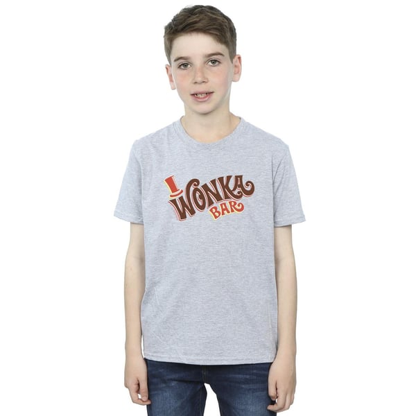 Willy Wonka Boys Bar Logo T-Shirt