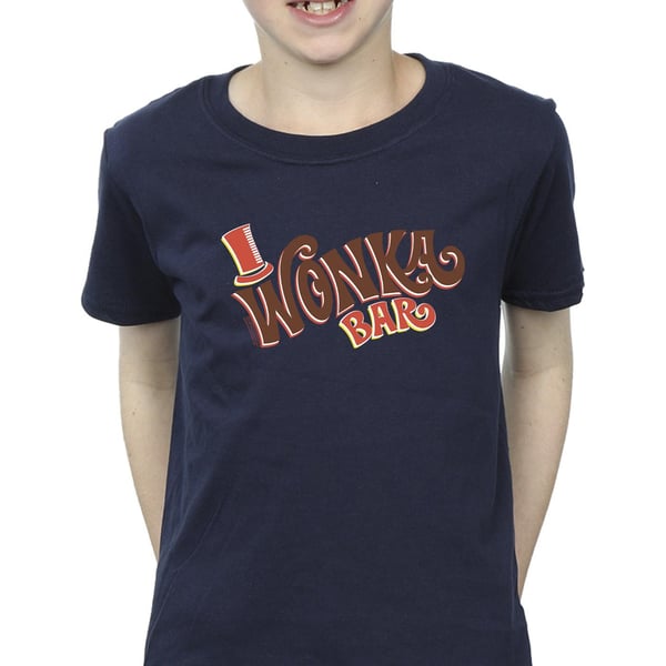 Willy Wonka Boys Bar Logo T-Shirt