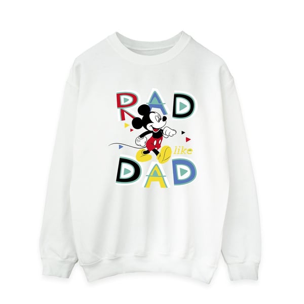 Disney Mens Mickey Mouse Rad Dad Sweatshirt